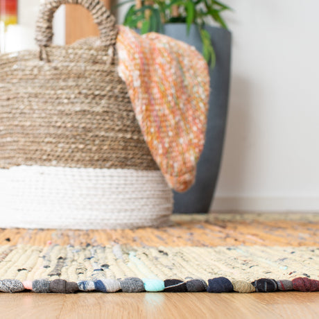 Safavieh Rag Rug Rar122P Rust/Gold Rugs.