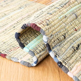 Safavieh Rag Rug Rar122P Rust/Gold Rugs.