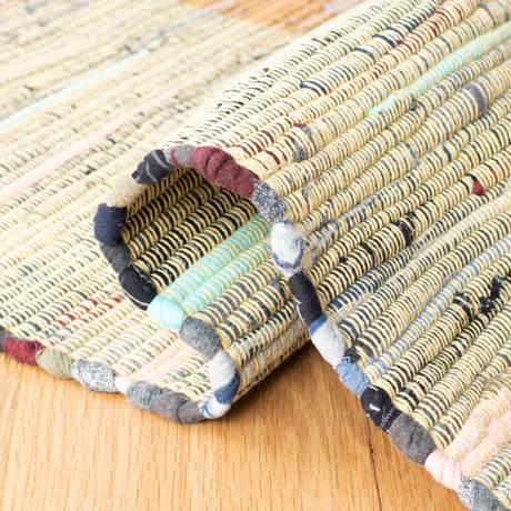 Safavieh Rag Rug Rar122P Rust/Gold Rugs.
