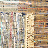 Safavieh Rag Rug Rar122P Rust/Gold Rugs.