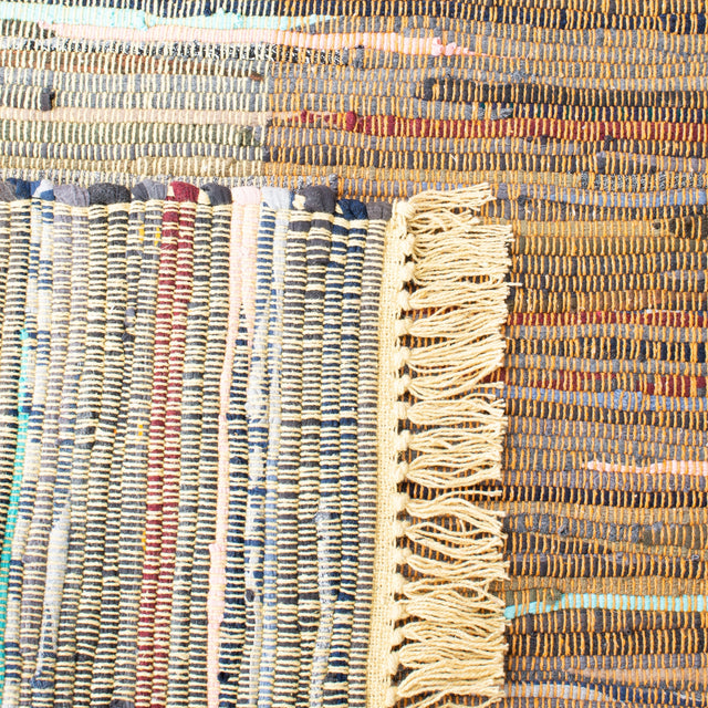 Safavieh Rag Rug Rar122P Rust/Gold Rugs.