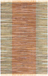 Safavieh Rag Rug Rar122P Rust/Gold Rugs.