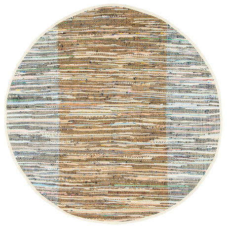 Safavieh Rag Rug Rar122P Rust/Gold Rugs.