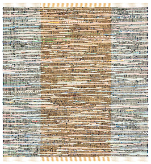 Safavieh Rag Rug Rar122P Rust/Gold Rugs.