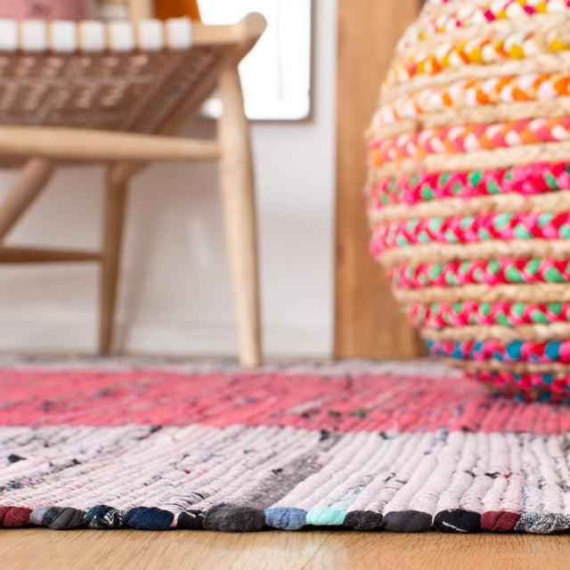 Safavieh Rag Rug Rar122Q Red/Grey Rugs.
