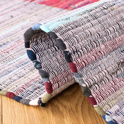 Safavieh Rag Rug Rar122Q Red/Grey Area Rug