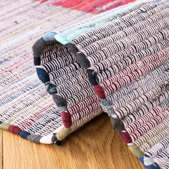 Safavieh Rag Rug Rar122Q Red/Grey Rugs.