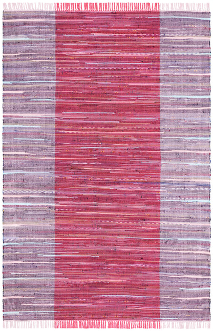 Safavieh Rag Rug Rar122Q Red/Grey Area Rug