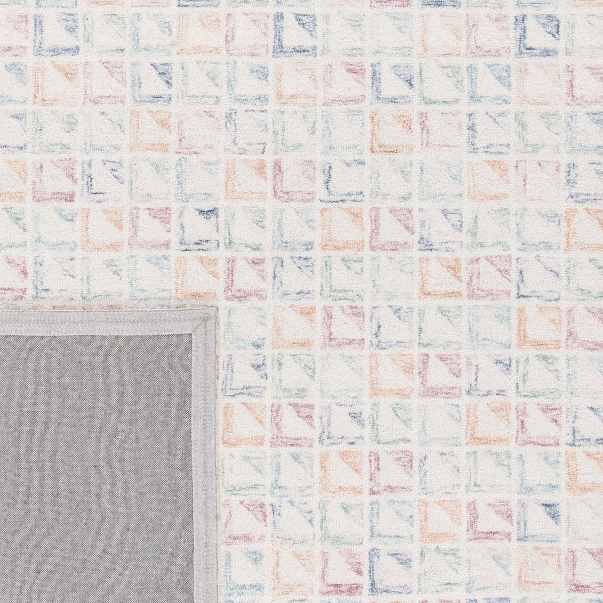 Safavieh Rodeo Drive Rd102M Ivory/Blue Rugs.