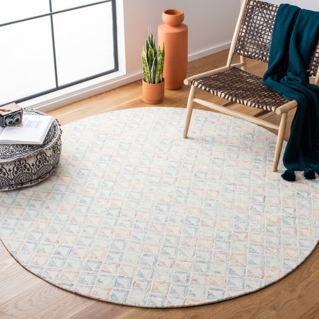 Safavieh Rodeo Drive Rd102M Ivory/Blue Rugs.
