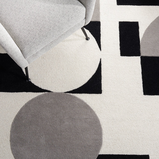 Safavieh Rodeo Drive Rd856F Grey/Black Rug.