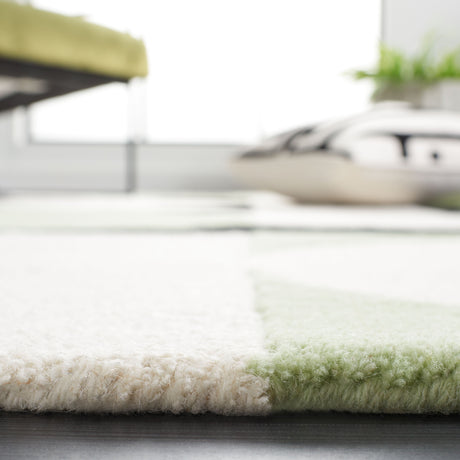 Safavieh Rodeo Drive Rd856Y Green/Black Rug.
