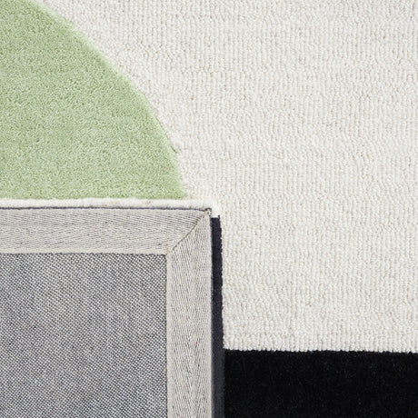 Safavieh Rodeo Drive Rd856Y Green/Black Rug.