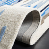 Safavieh Rodeo Drive Rd858M Ivory/Blue Rug.