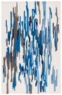 Safavieh Rodeo Drive Rd858M Ivory/Blue Rug.