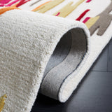 Safavieh Rodeo Drive Rd858Q Ivory/Red Rug.