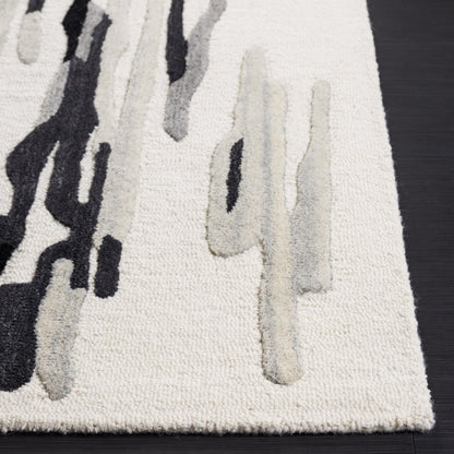 Safavieh Rodeo Drive Rd858Z Ivory/Black Area Rug