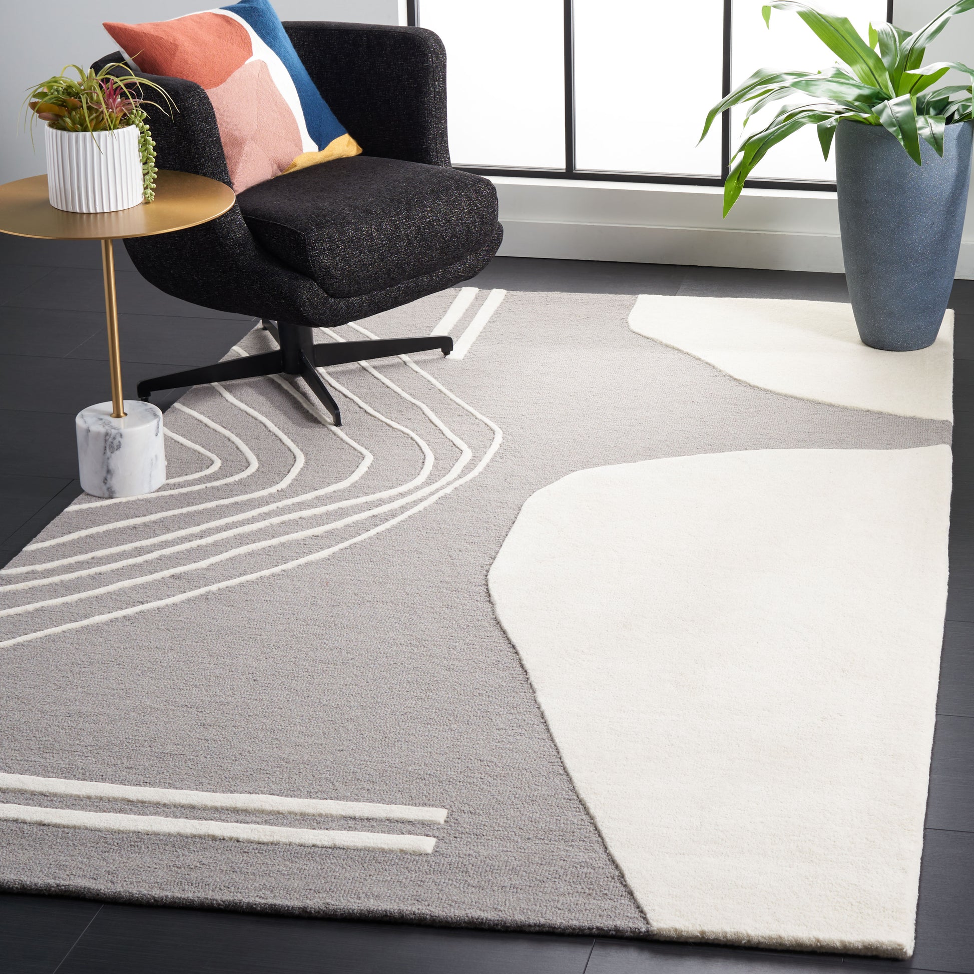 Safavieh Rodeo Drive Rd860F Grey/Ivory Area Rug