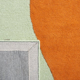 Safavieh Rodeo Drive Rd860Y Green/Rust Rug.