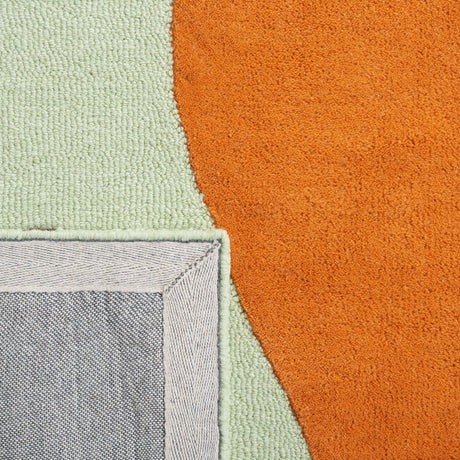 Safavieh Rodeo Drive Rd860Y Green/Rust Rug.