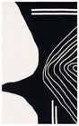Safavieh Rodeo Drive Rd860Z Black/Ivory Rug.