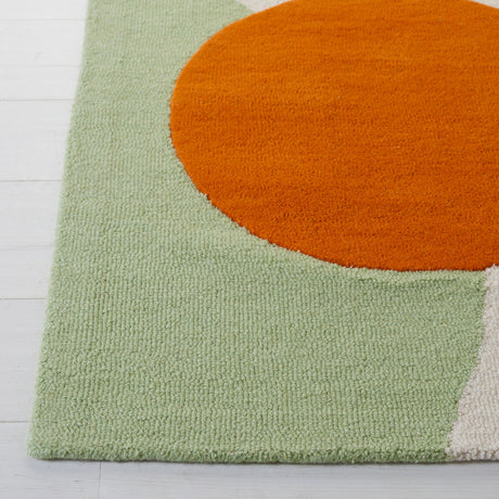 Safavieh Rodeo Drive Rd883Y Green/Black Rug.