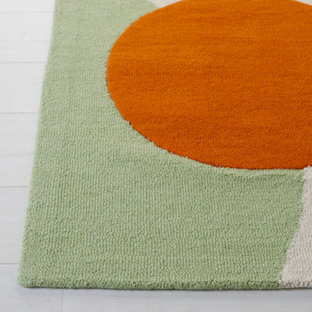 Safavieh Rodeo Drive Rd883Y Green/Black Rug.