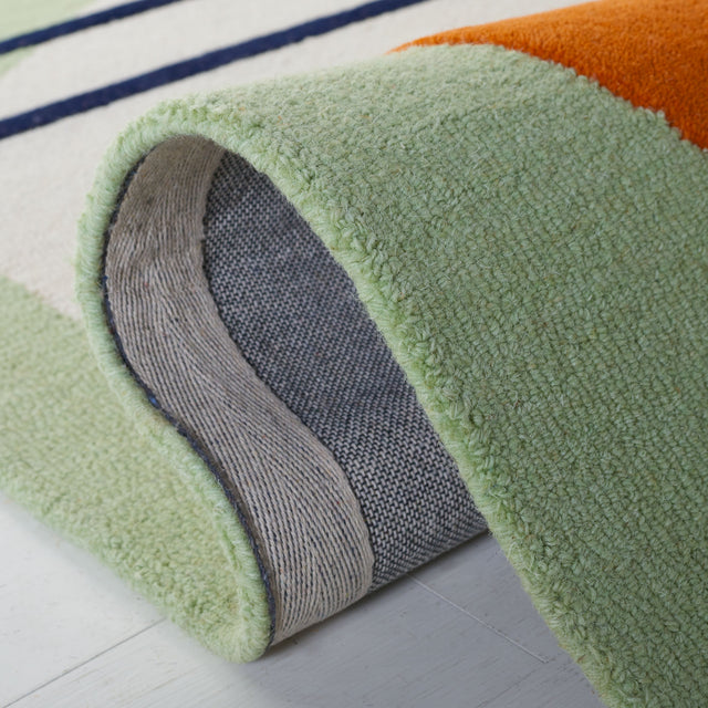 Safavieh Rodeo Drive Rd883Y Green/Black Rug.