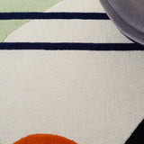 Safavieh Rodeo Drive Rd883Y Green/Black Rug.
