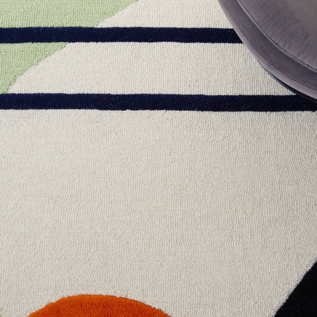 Safavieh Rodeo Drive Rd883Y Green/Black Rug.