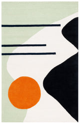 Safavieh Rodeo Drive Rd883Y Green/Black Rug.