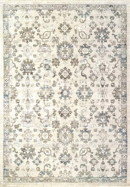 Dynamic Rugs Refine 4634 Cream Grey Blue Area Rug