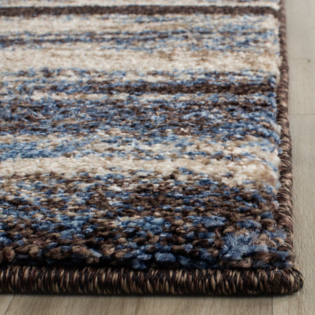 Safavieh Retro Ret2138 Cream/Blue Rugs.