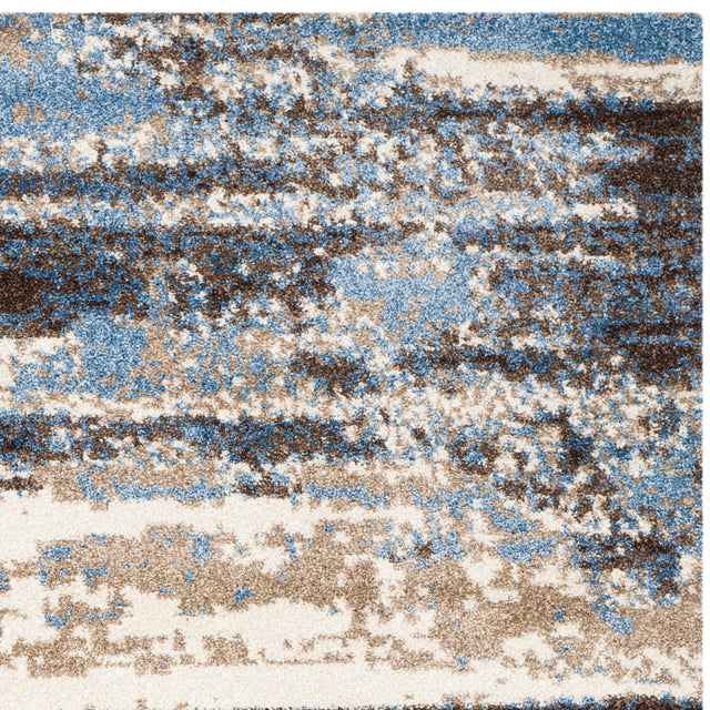 Safavieh Retro Ret2138 Cream/Blue Rugs.