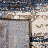Safavieh Retro Ret2138 Cream/Blue Rugs.