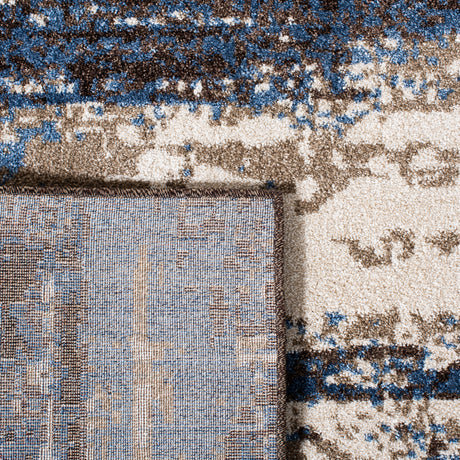 Safavieh Retro Ret2138 Cream/Blue Rugs.