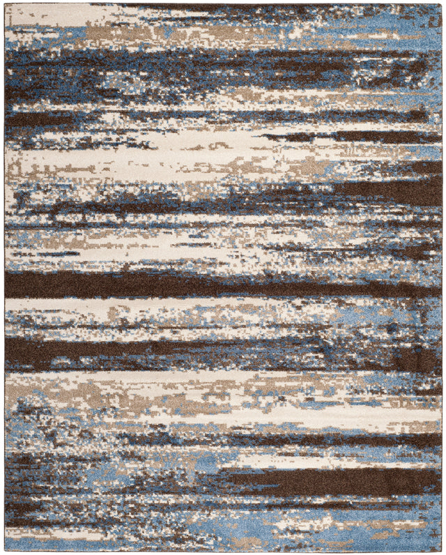 Safavieh Retro Ret2138 Cream/Blue Rugs.