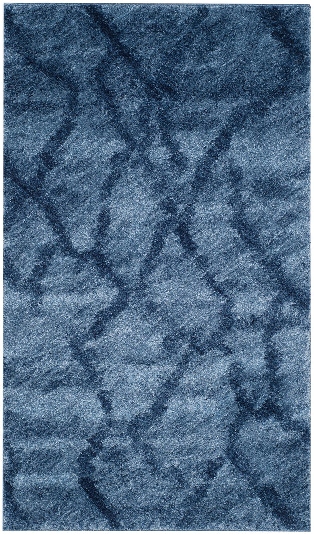 Safavieh Retro Ret2144 Blue/Dark Blue Rugs.