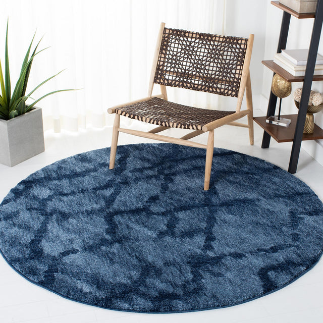 Safavieh Retro Ret2144 Blue/Dark Blue Rugs.