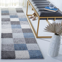 Safavieh Retro Ret558F Grey/Blue Area Rug