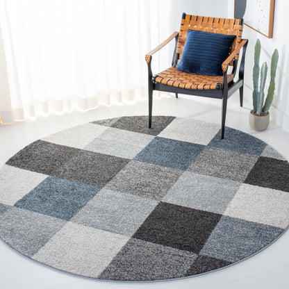 Safavieh Retro Ret558F Grey/Blue Area Rug