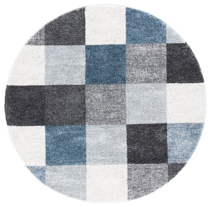 Safavieh Retro Ret558F Grey/Blue Area Rug