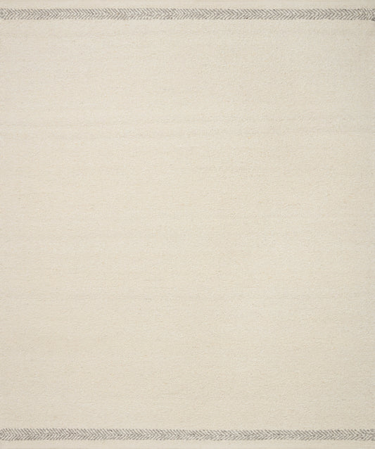 Loloi Reyla Rla-01 Ivory/Silver Area Rug