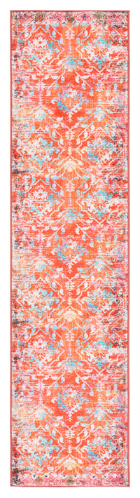 Safavieh Riviera Riv117P Orange/Light Blue Area Rug