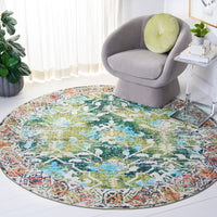 Safavieh Riviera Riv117Y Green/Light Blue Area Rug