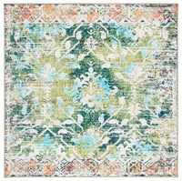 Safavieh Riviera Riv117Y Green/Light Blue Area Rug