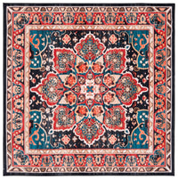 Safavieh Riviera Riv155Q Red/Navy Area Rug