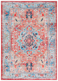 Safavieh Riviera Riv182J Light Blue/Red Area Rug