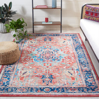 Safavieh Riviera Riv182N Navy/Red Area Rug