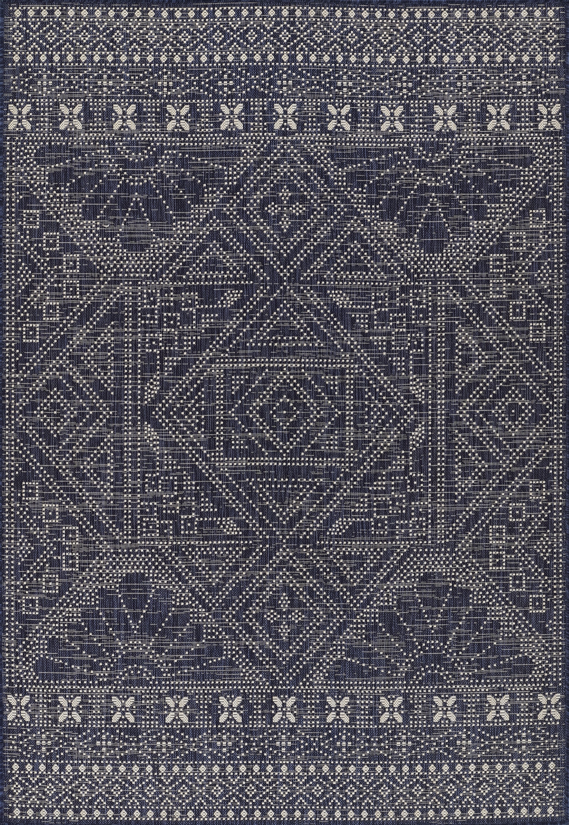 Momeni Riviera Rv-03 Navy Area Rug